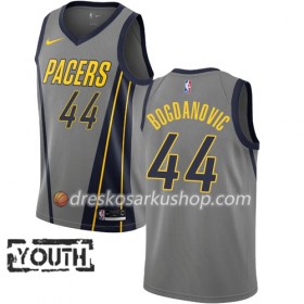 Dječji NBA Dres Indiana Pacers Bojan Bogdanovic 44 Nike 2018-19 City Edition Siva Swingman